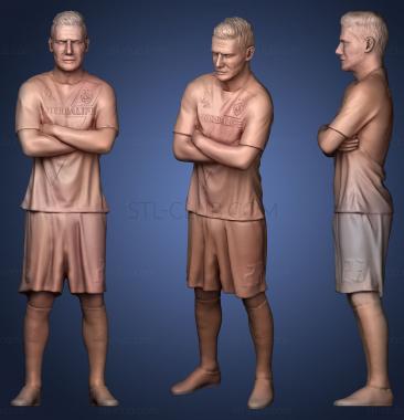 3D model David Beckham (STL)